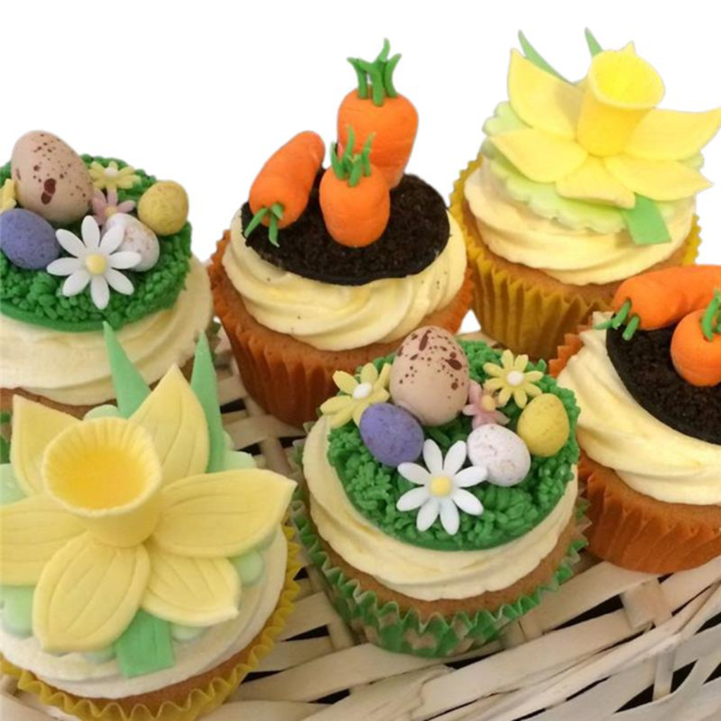 Colourful Easter Cupcakes
