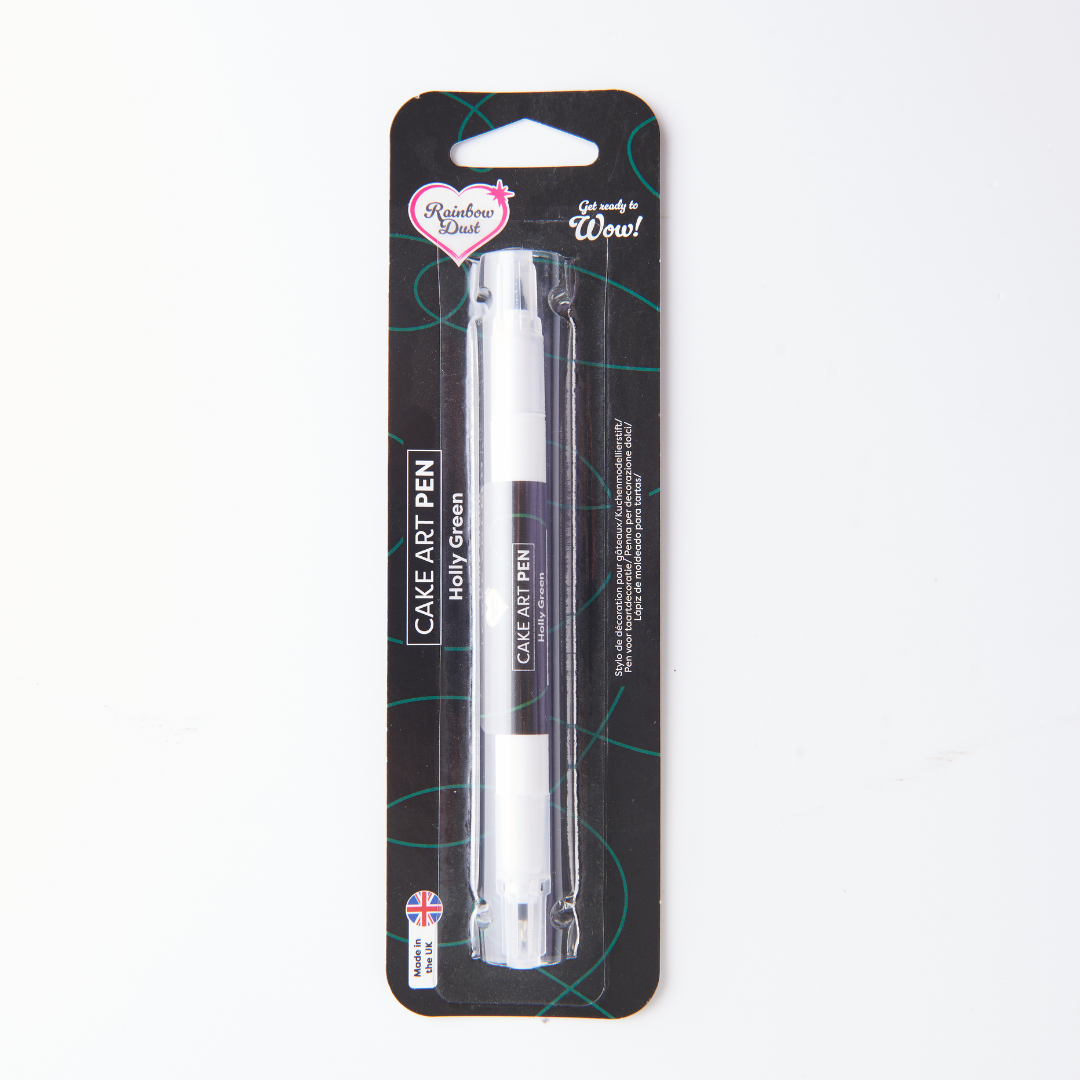 Holly Green edible food colouring pen dual nib