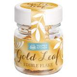 Edible gold leaf flakes