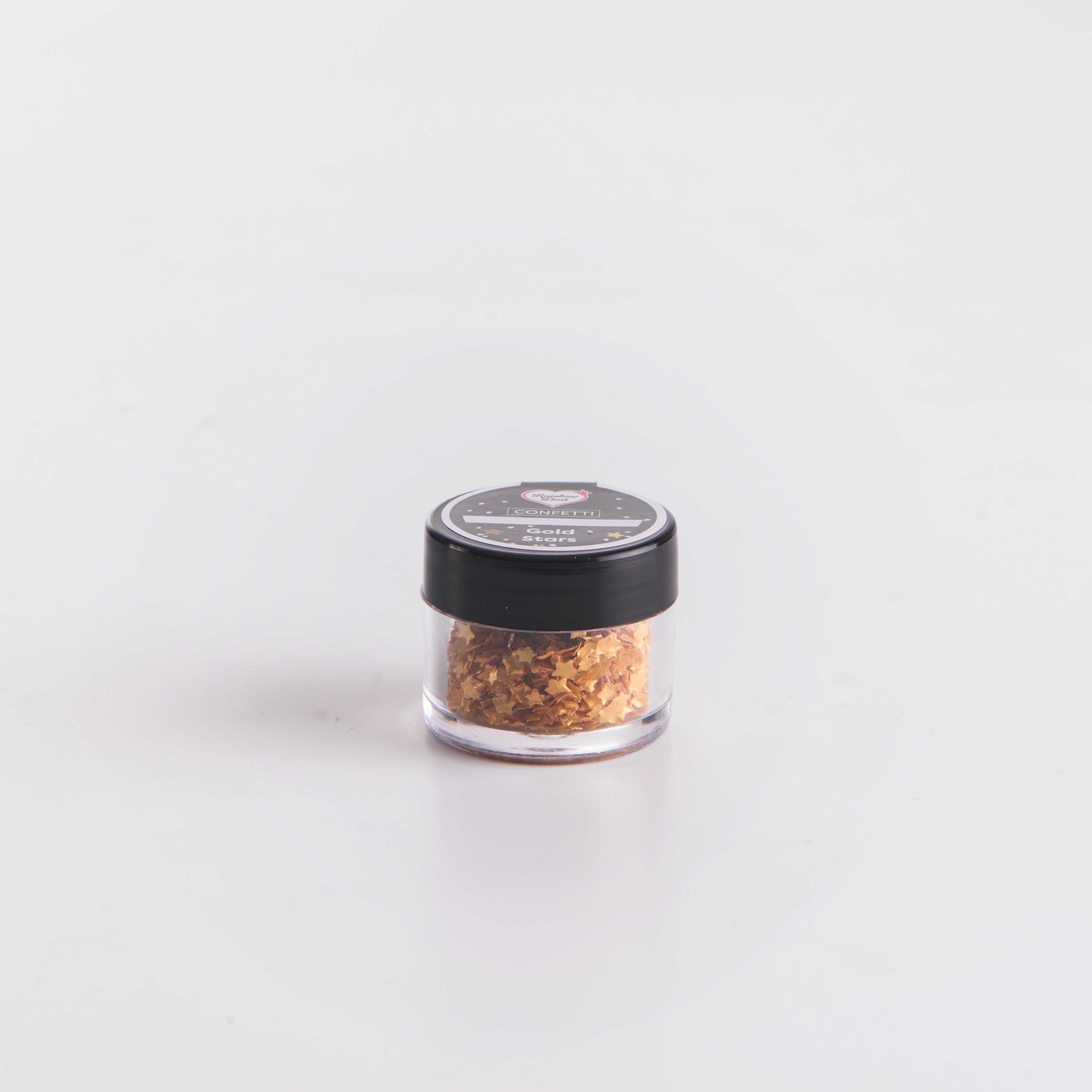 Edible gold star decorations