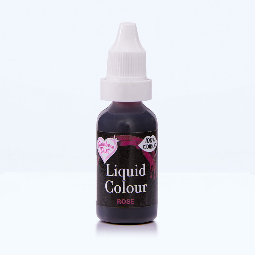 Rose liquid food colouring for airbrush