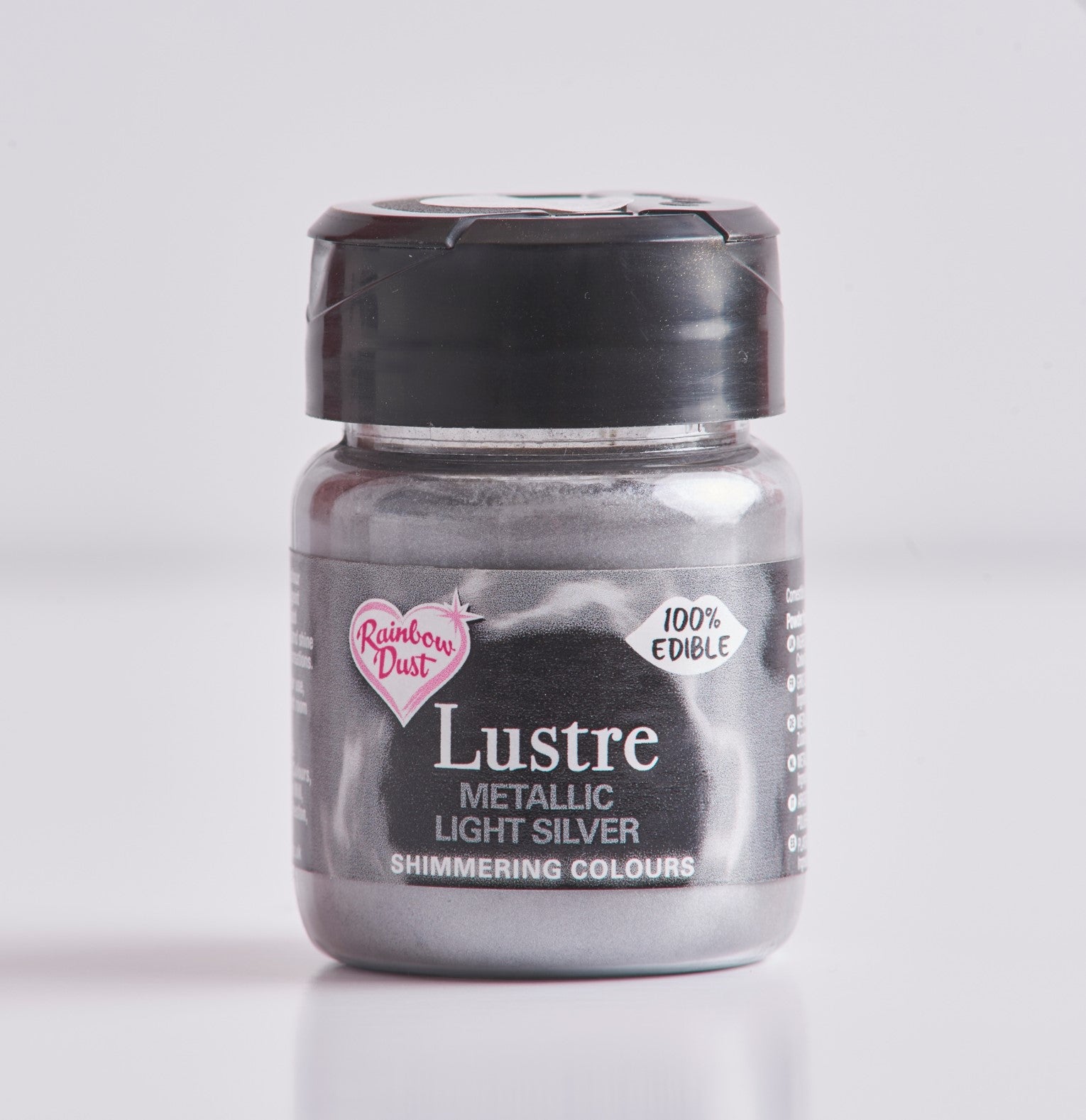 Lustre dust powder metallic silver 30g