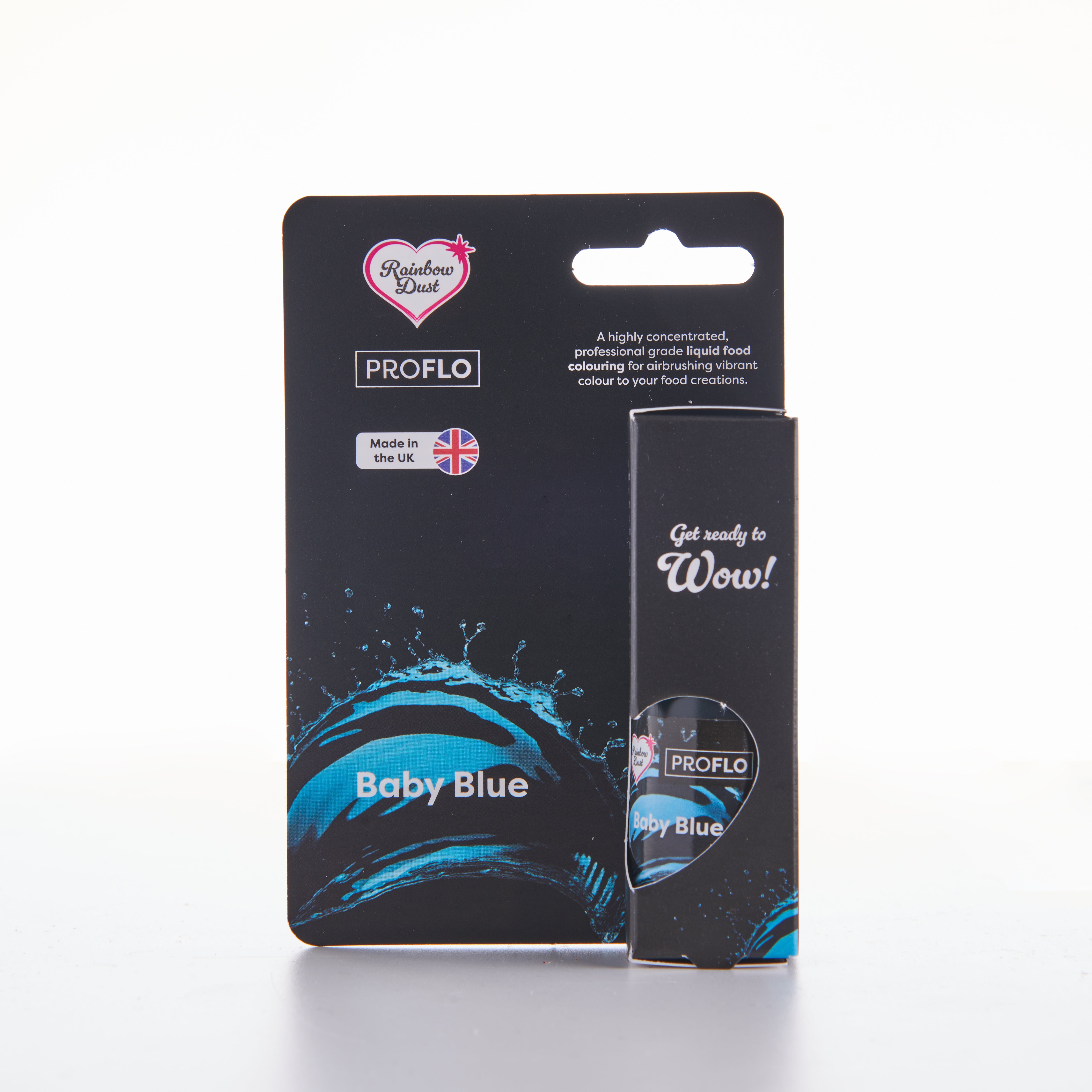 Baby Blue liquid food colouring for airbrushing
