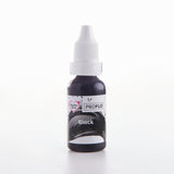 Black liquid food colouring for airbrushing