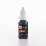 Brown liquid food colouring for airbrushing