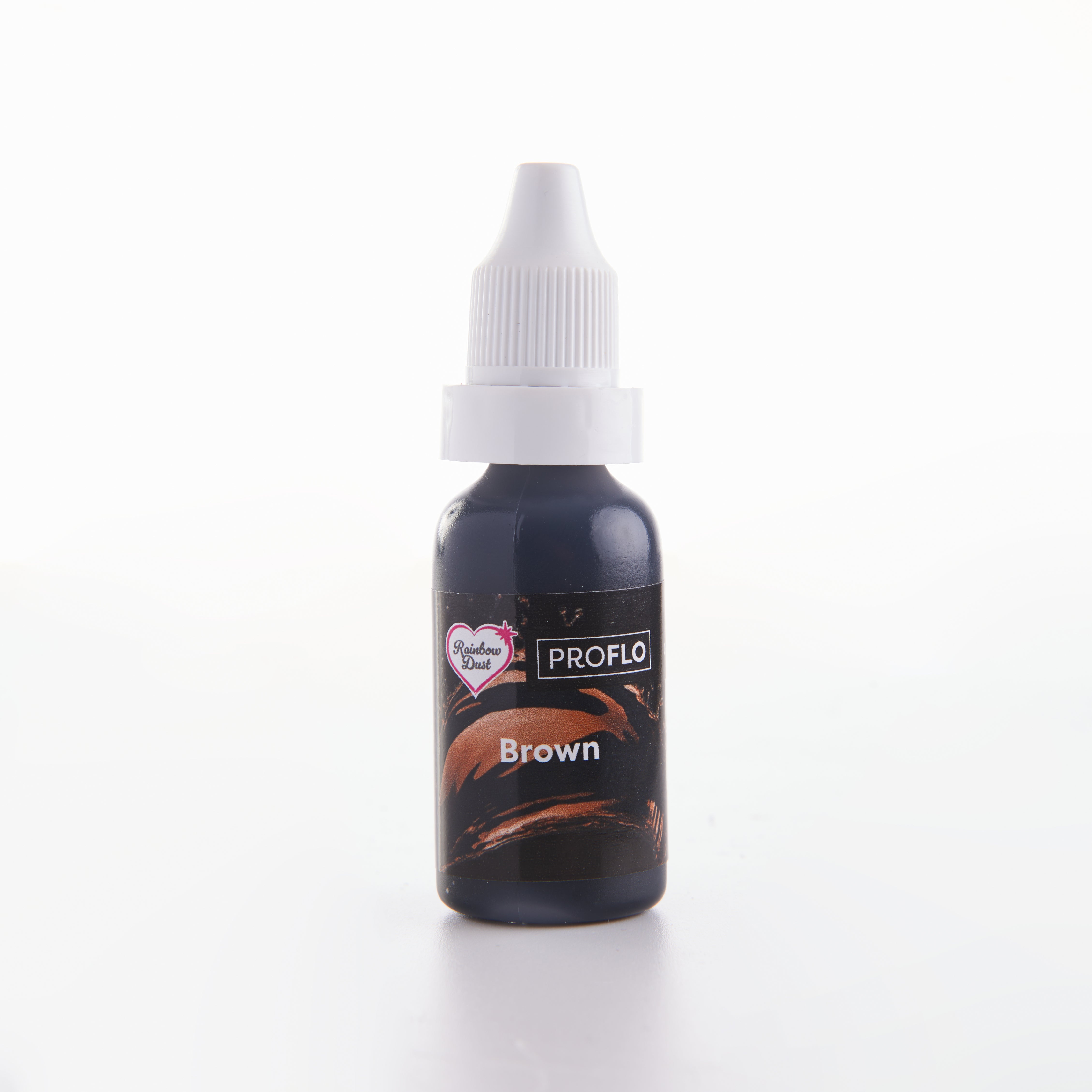 Brown liquid food colouring for airbrushing