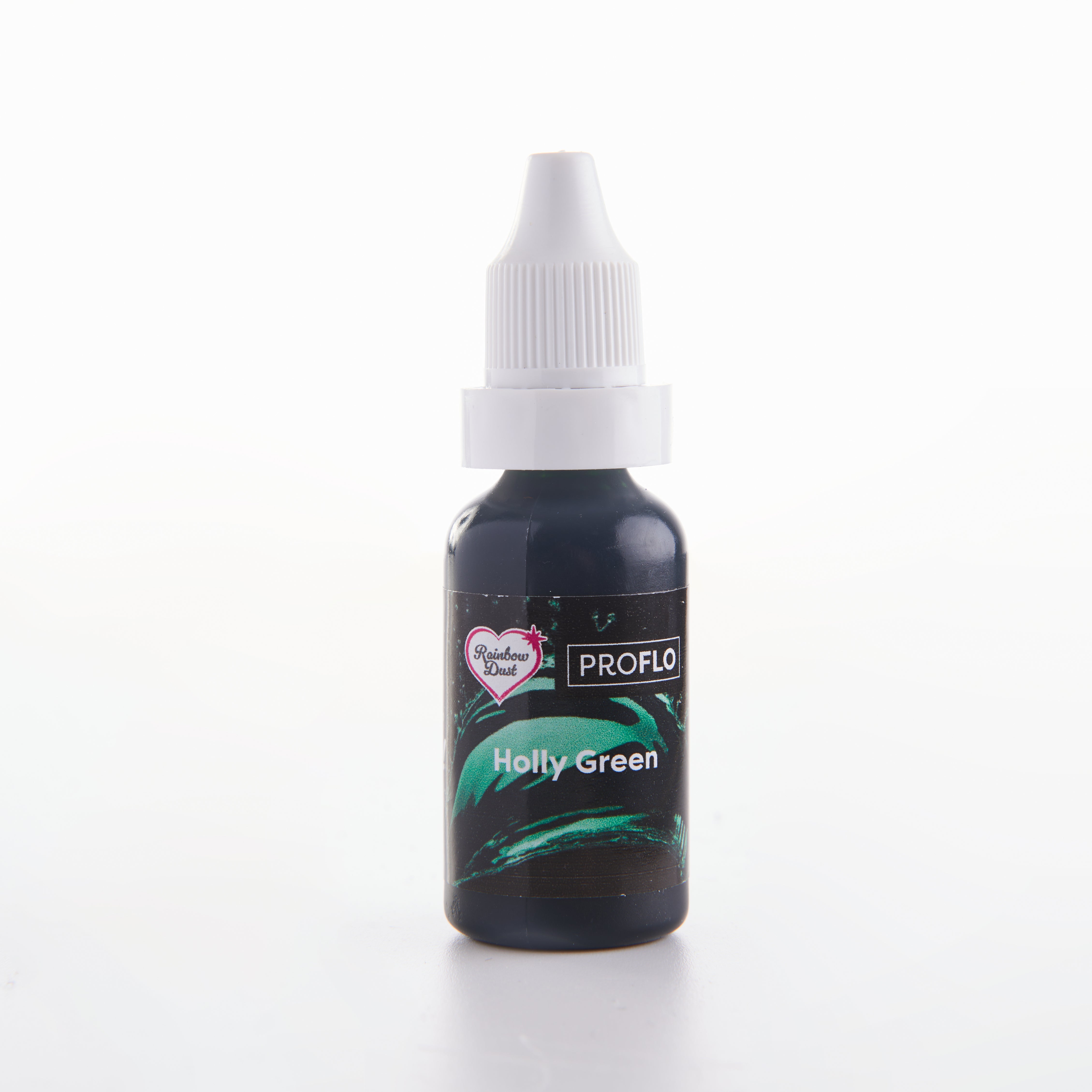 Holly Green liquid food colouring for airbrushing