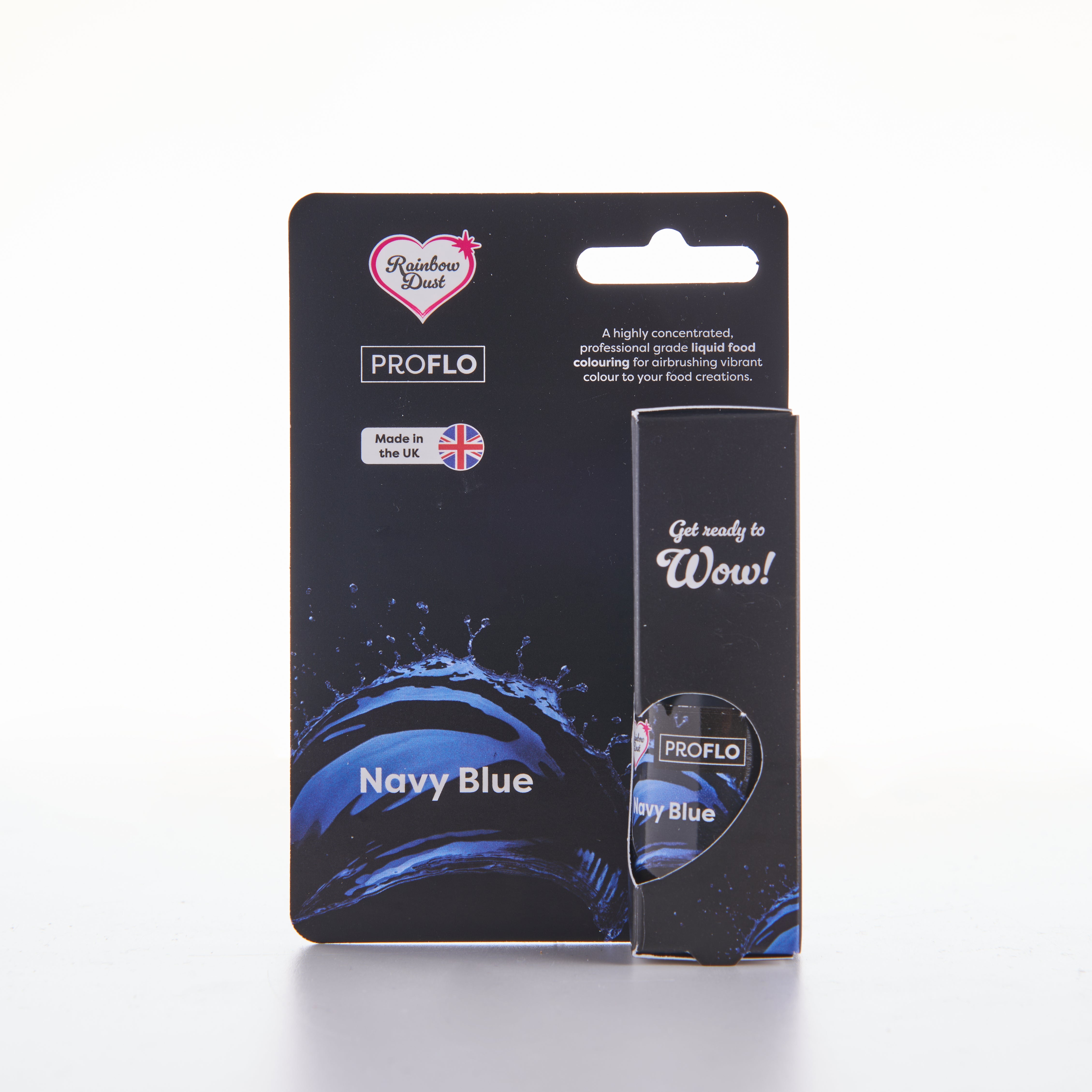 Navy Blue liquid food colouring for airbrushing