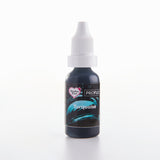 Turquoise liquid food colouring for airbrushing