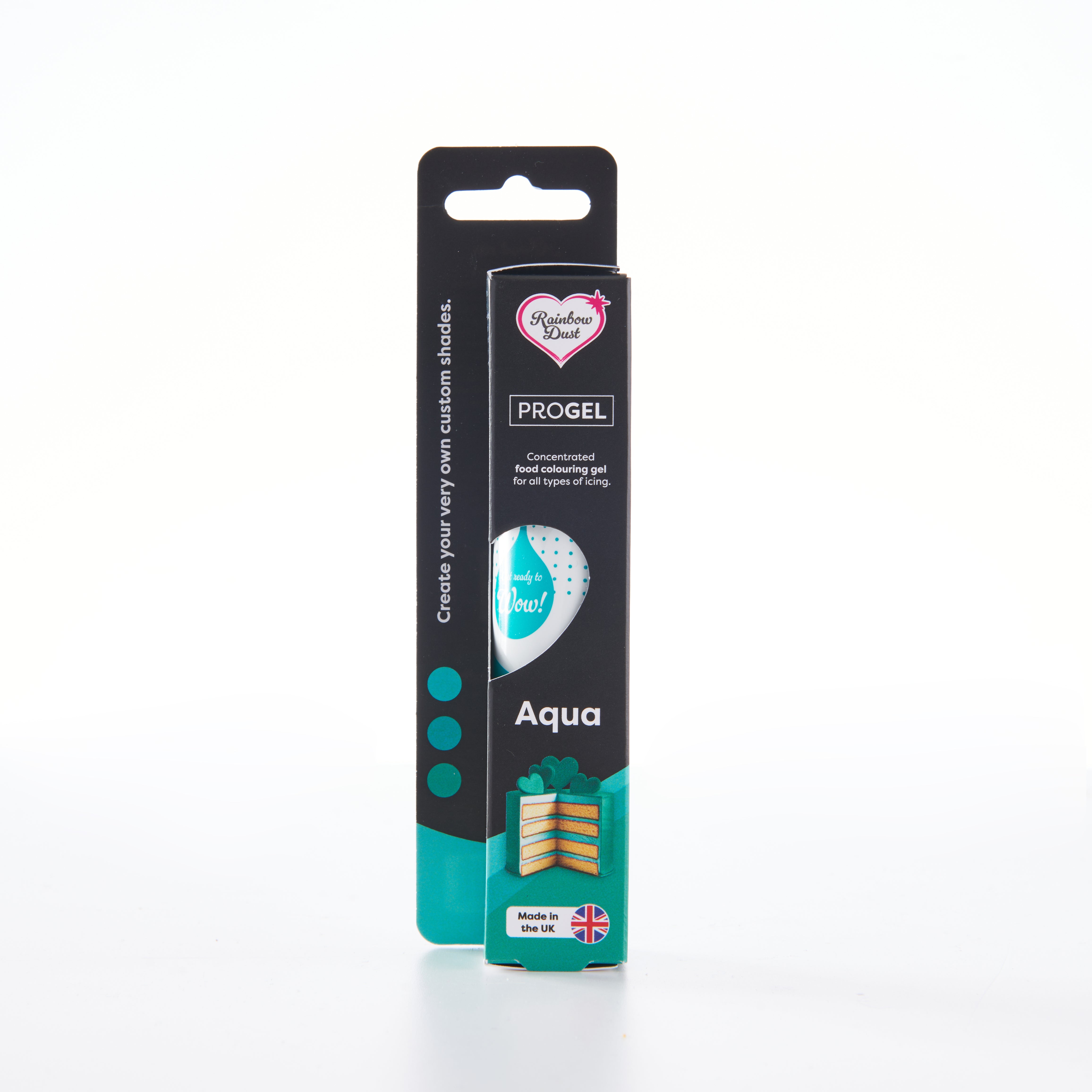 Aqua food colouring gel
