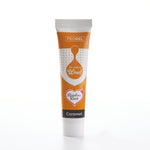Caramel Yellow Brown food colouring gel