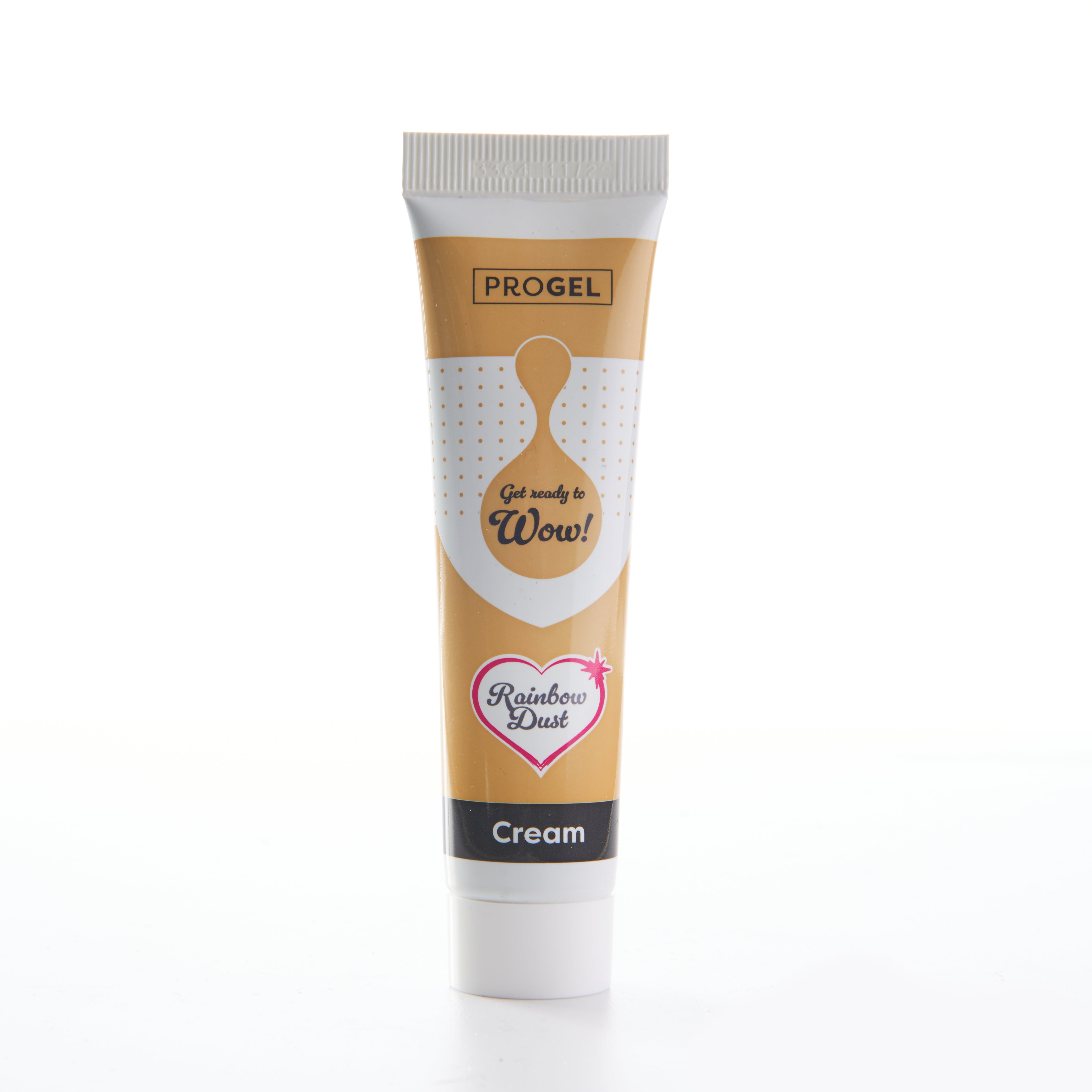 Cream food colouring gel