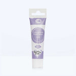 Lilac food colouring gel tube