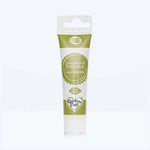 Olive green food colouring gel tube