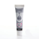 Grey food colouring gel