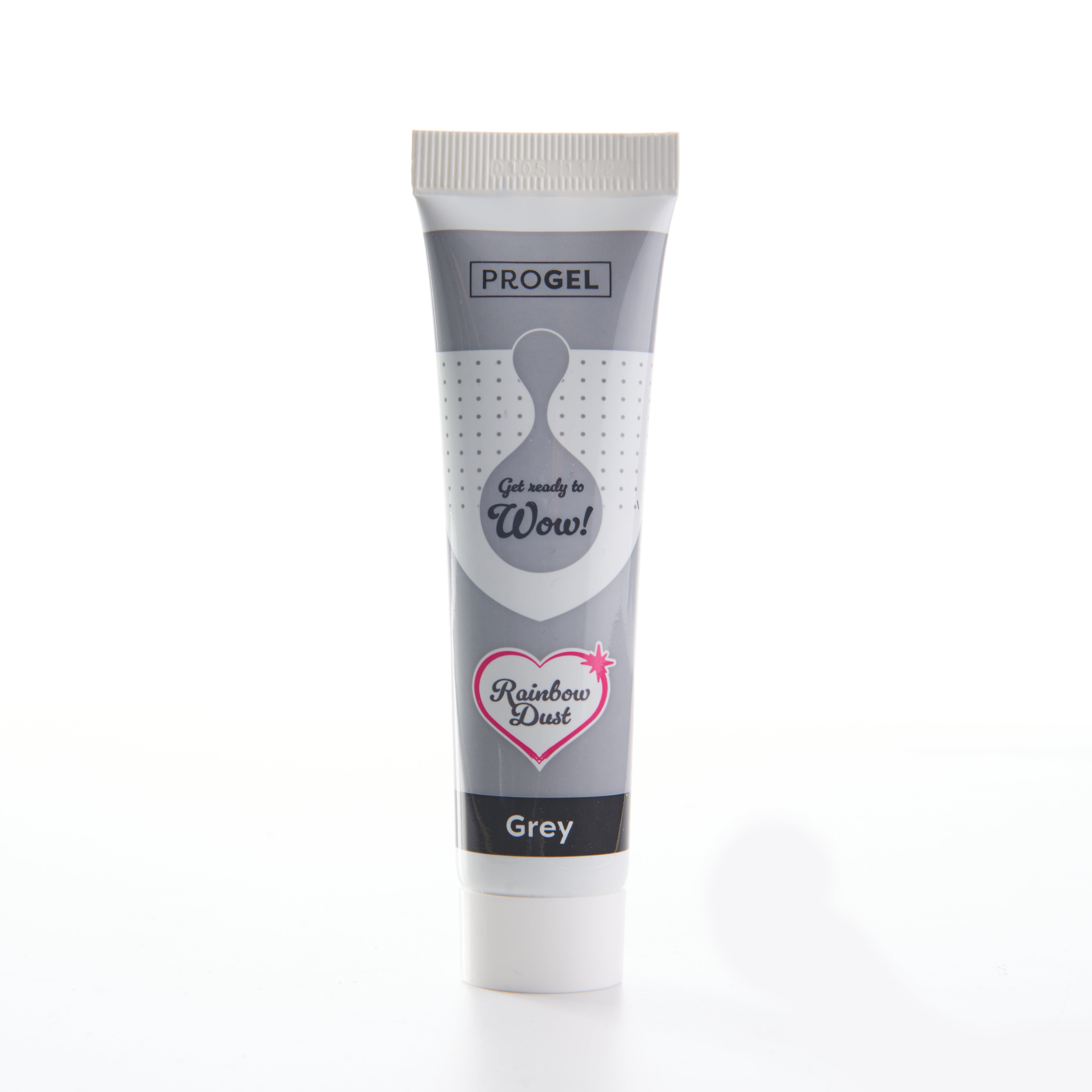 Grey food colouring gel
