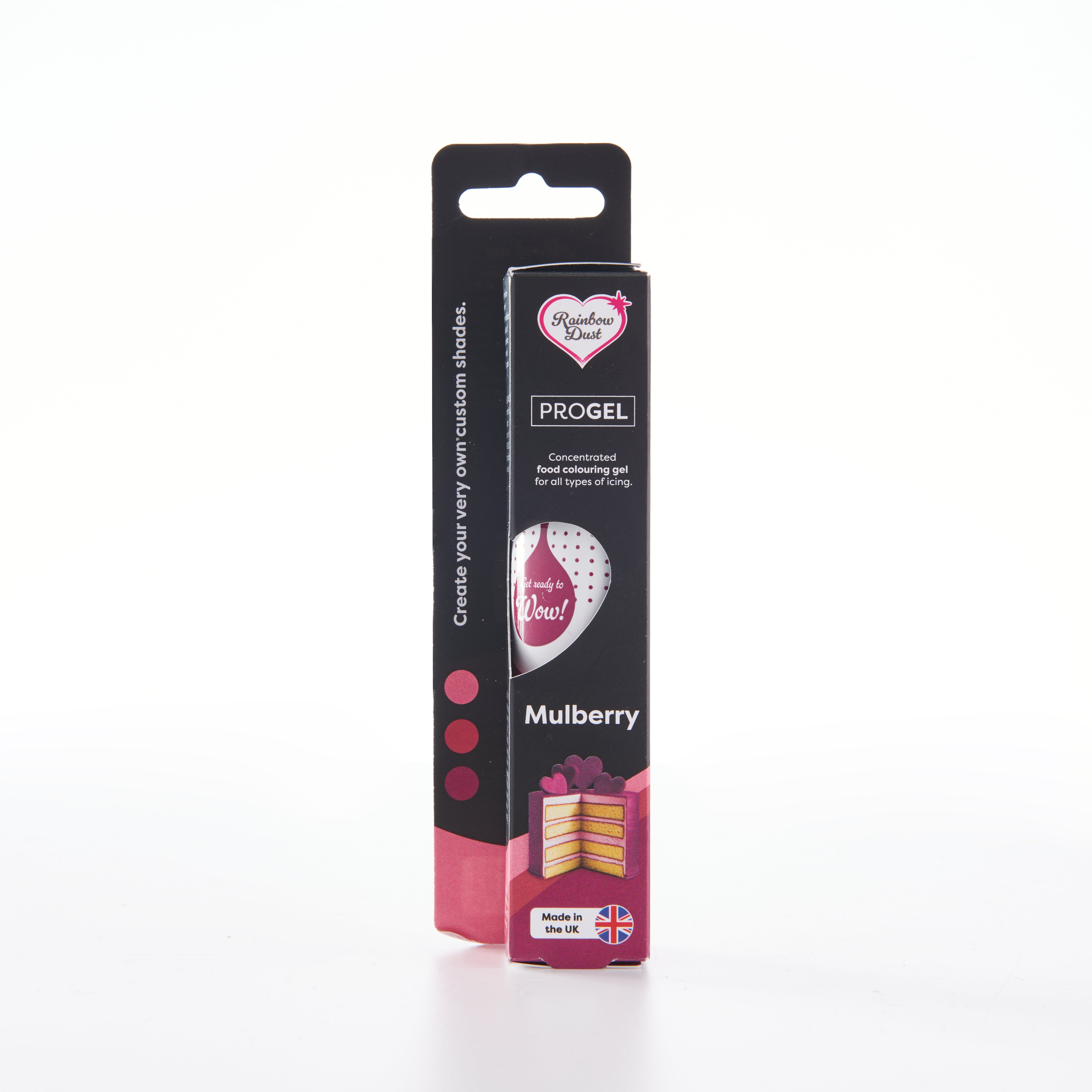 Mulberry food colouring gel