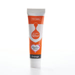 Orange food colouring gel