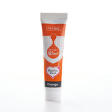 Orange food colouring gel
