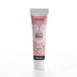 Peach food colouring gel