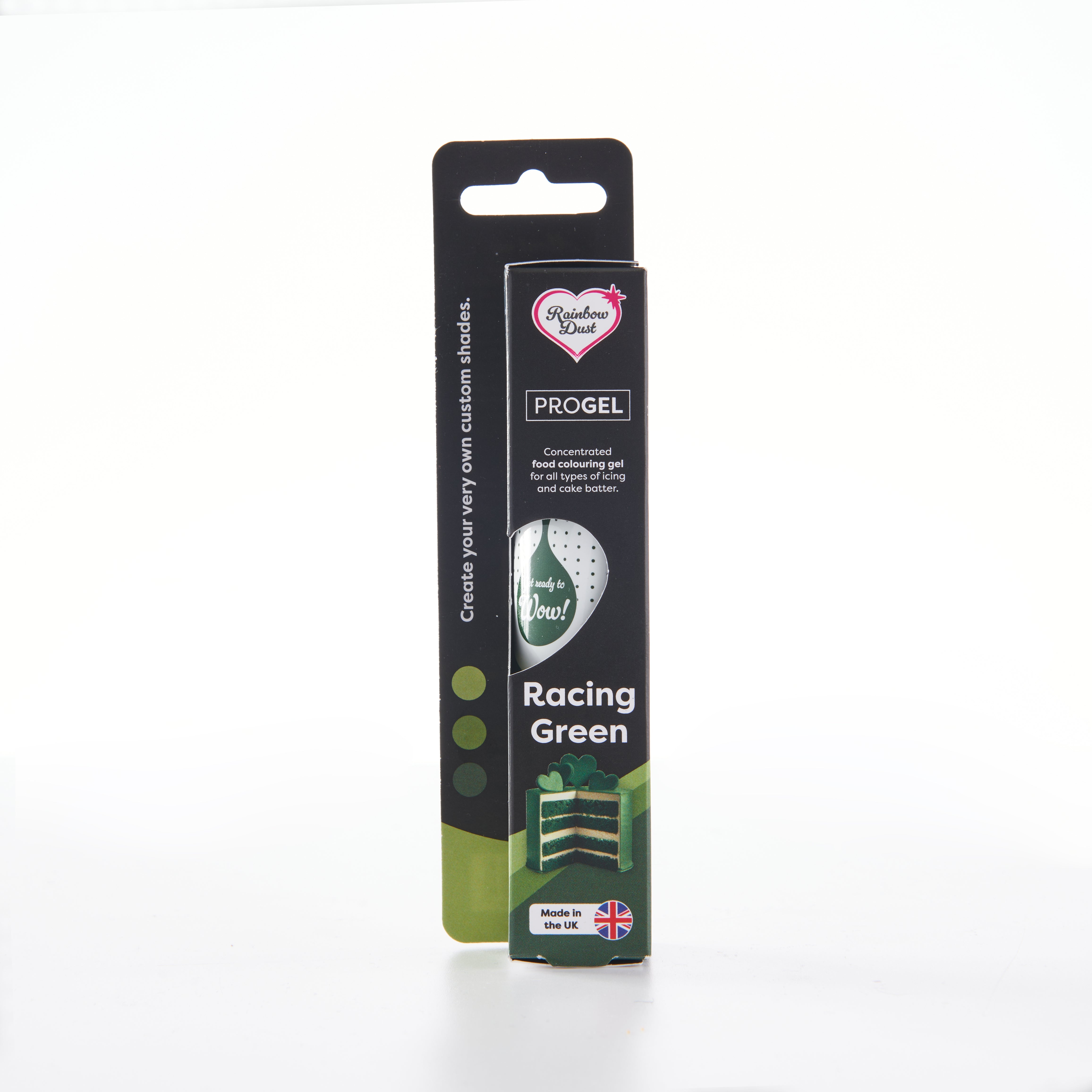 Racing Green food colouring gel
