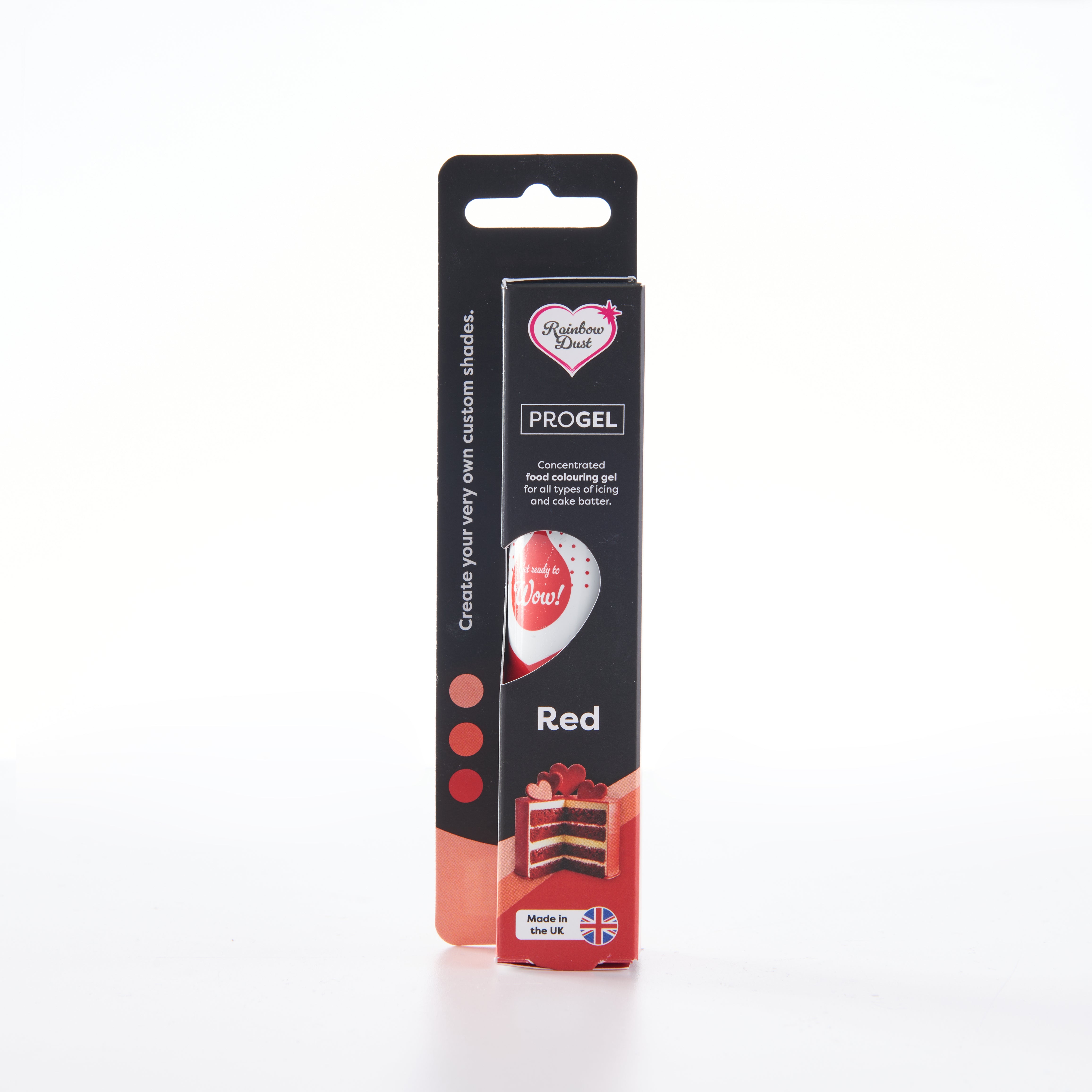 Red food colouring gel