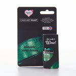 Edible food paint metallic holly green