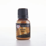 Edible food paint metallic gold