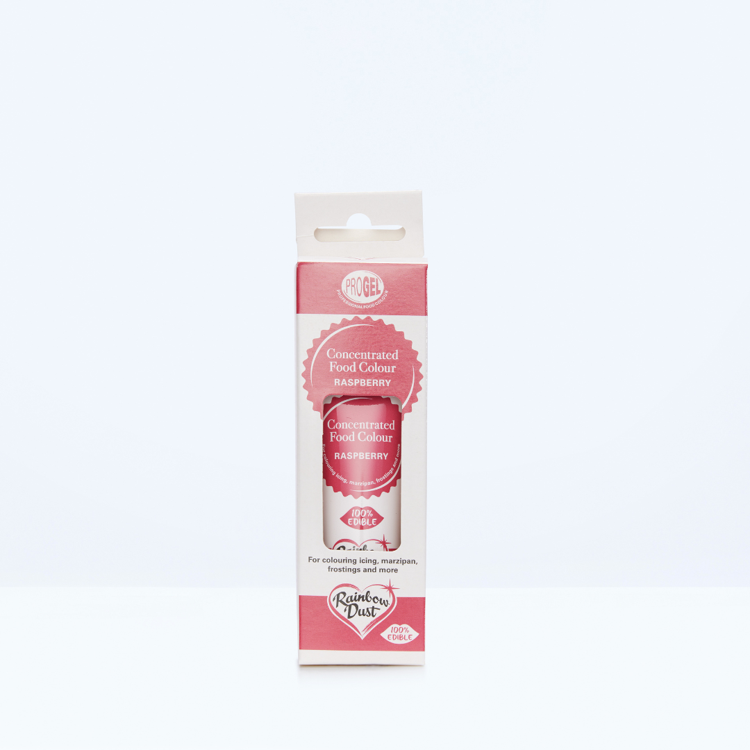 Raspberry red food colouring gel tube