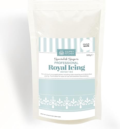 Ready-to-use instant Royal icing mix powder white