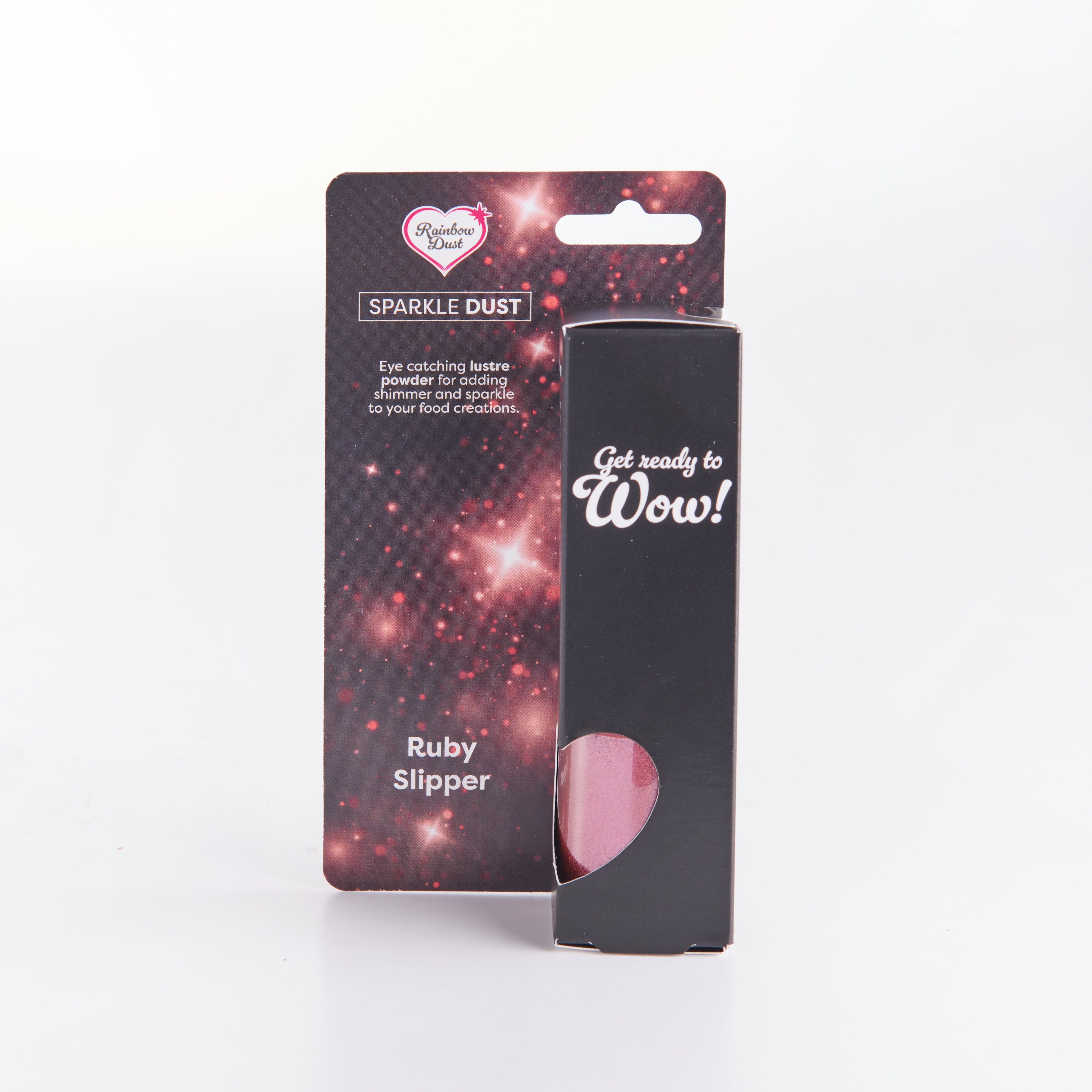 Sparkle Dust edible glitter lustre pump spray ruby red