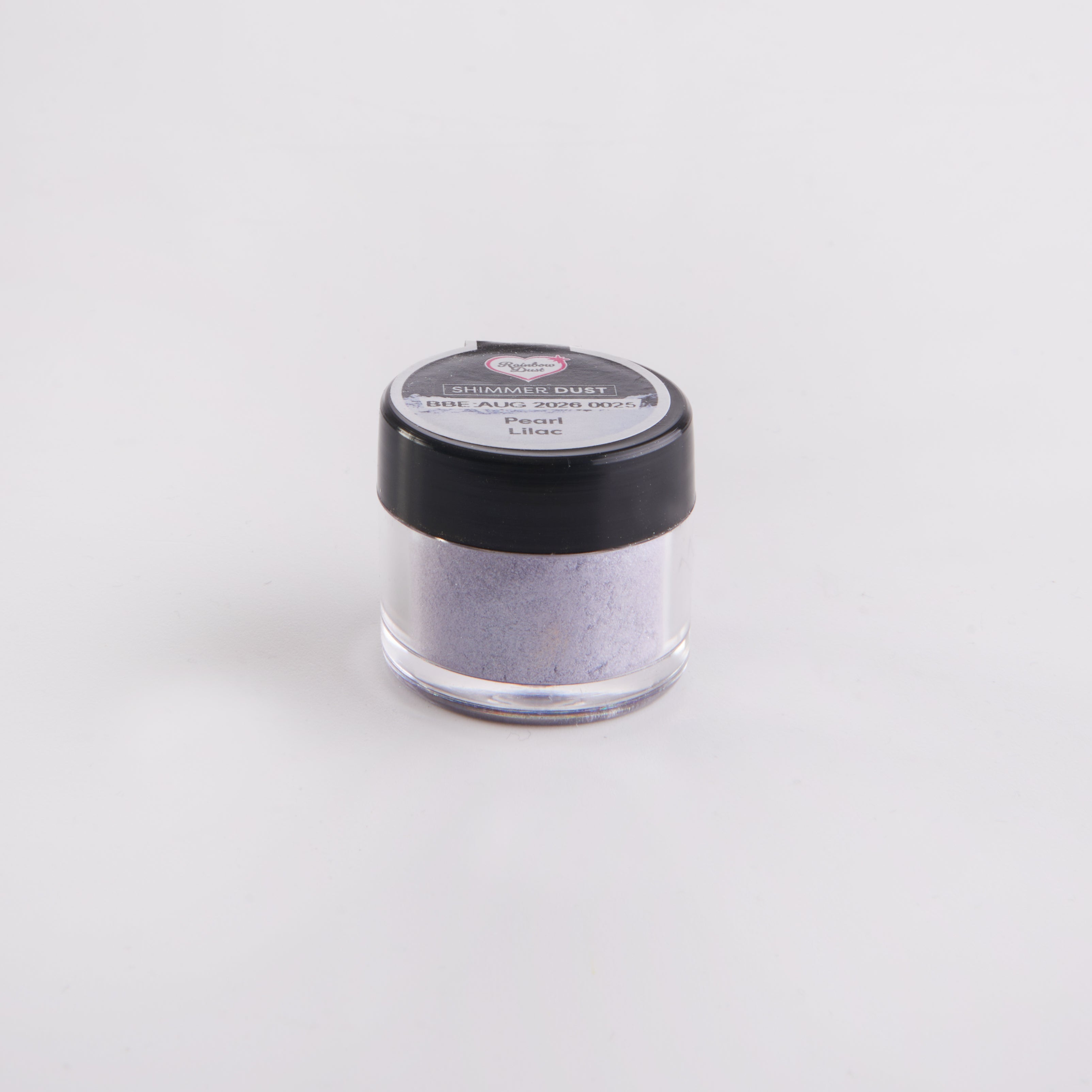 Lustre dust powder pearlescent lilac colour