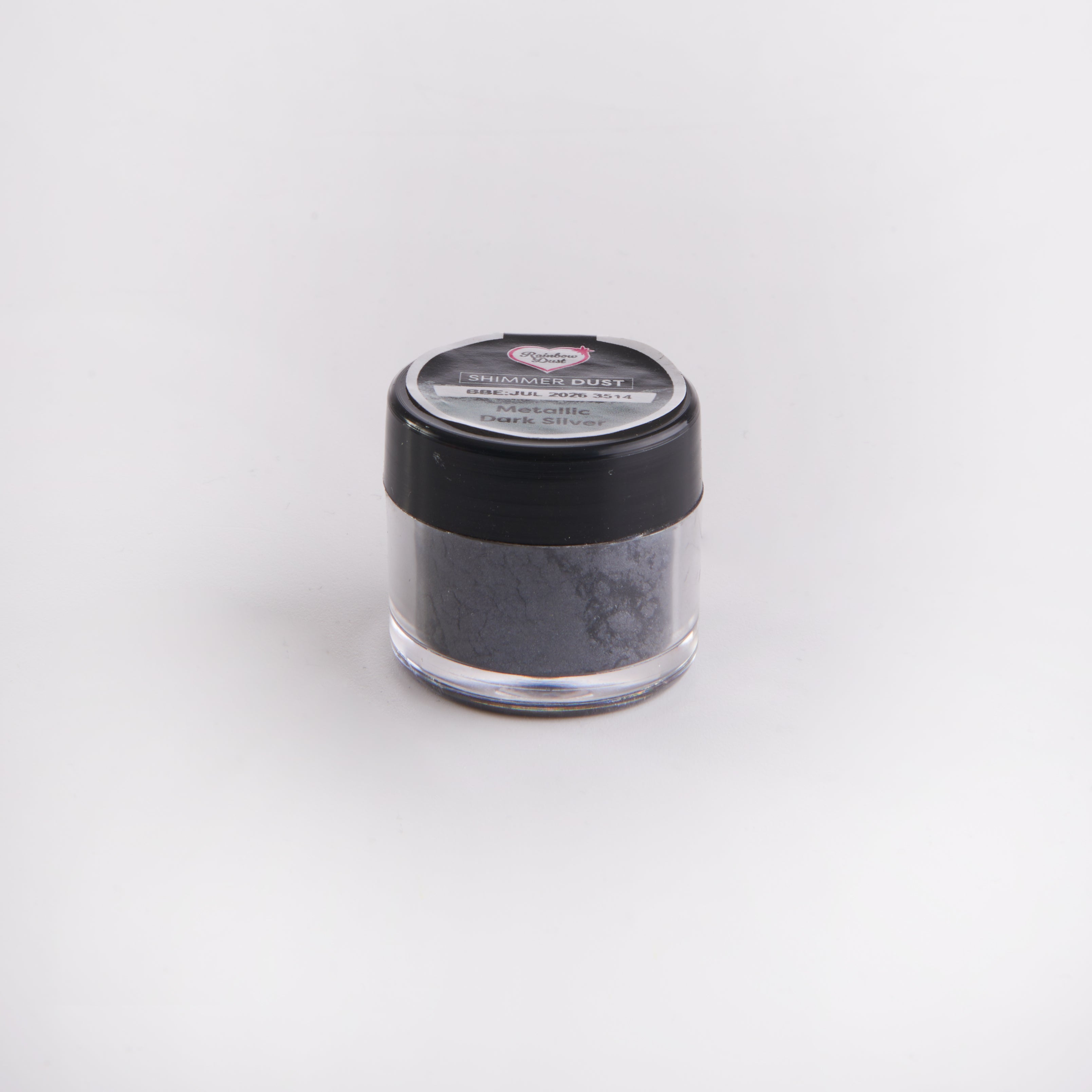 Lustre dust powder metallic dark silver