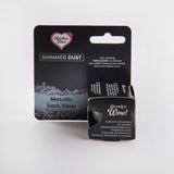 Lustre dust powder metallic dark silver