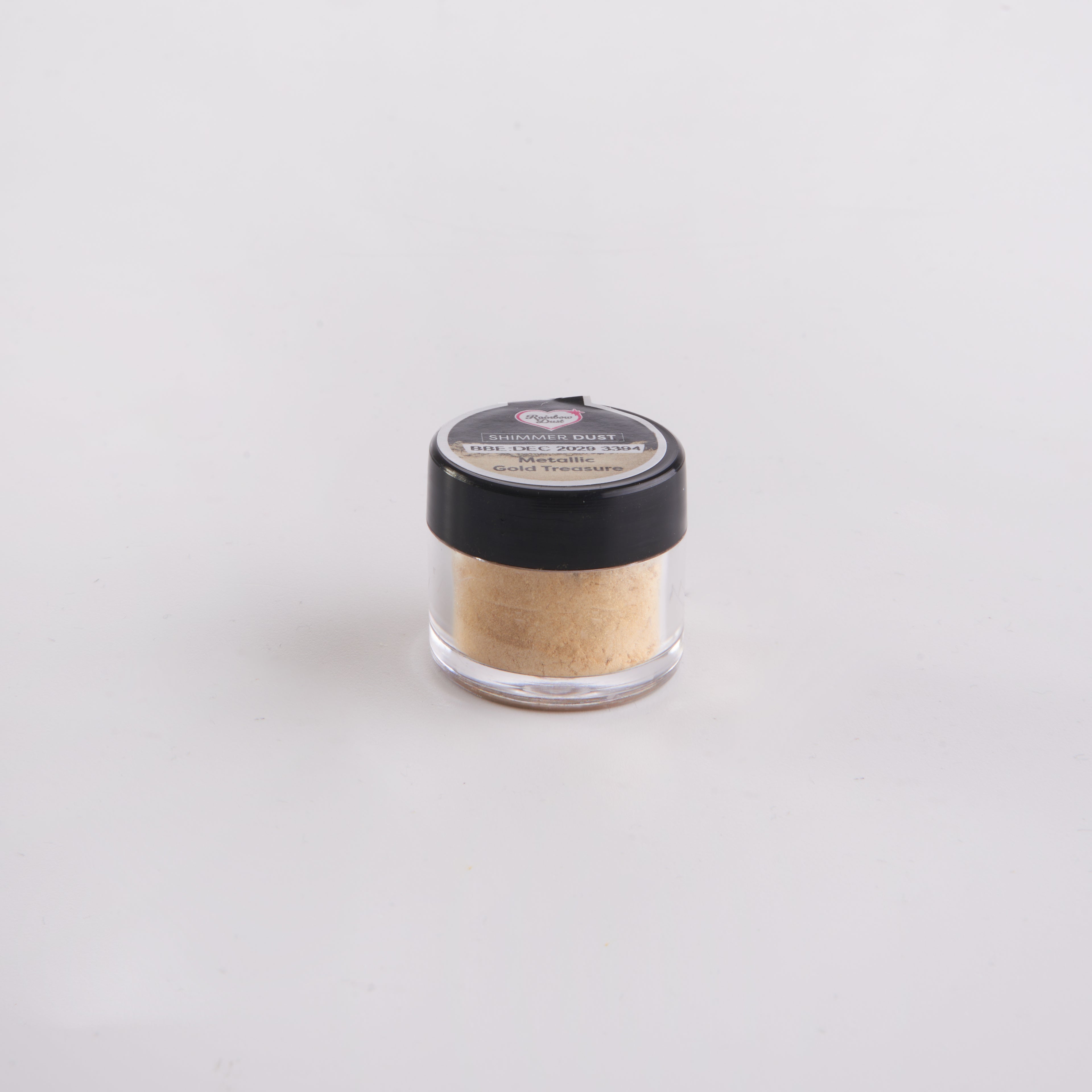 Lustre dust powder metallic gold colour