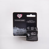 Lustre dust powder metallic light silver colour
