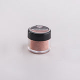 Lustre dust powder metallic rose gold colour