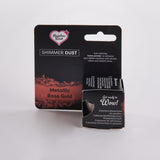 Lustre dust powder metallic rose gold colour