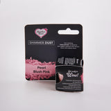Lustre dust powder blush pink colour