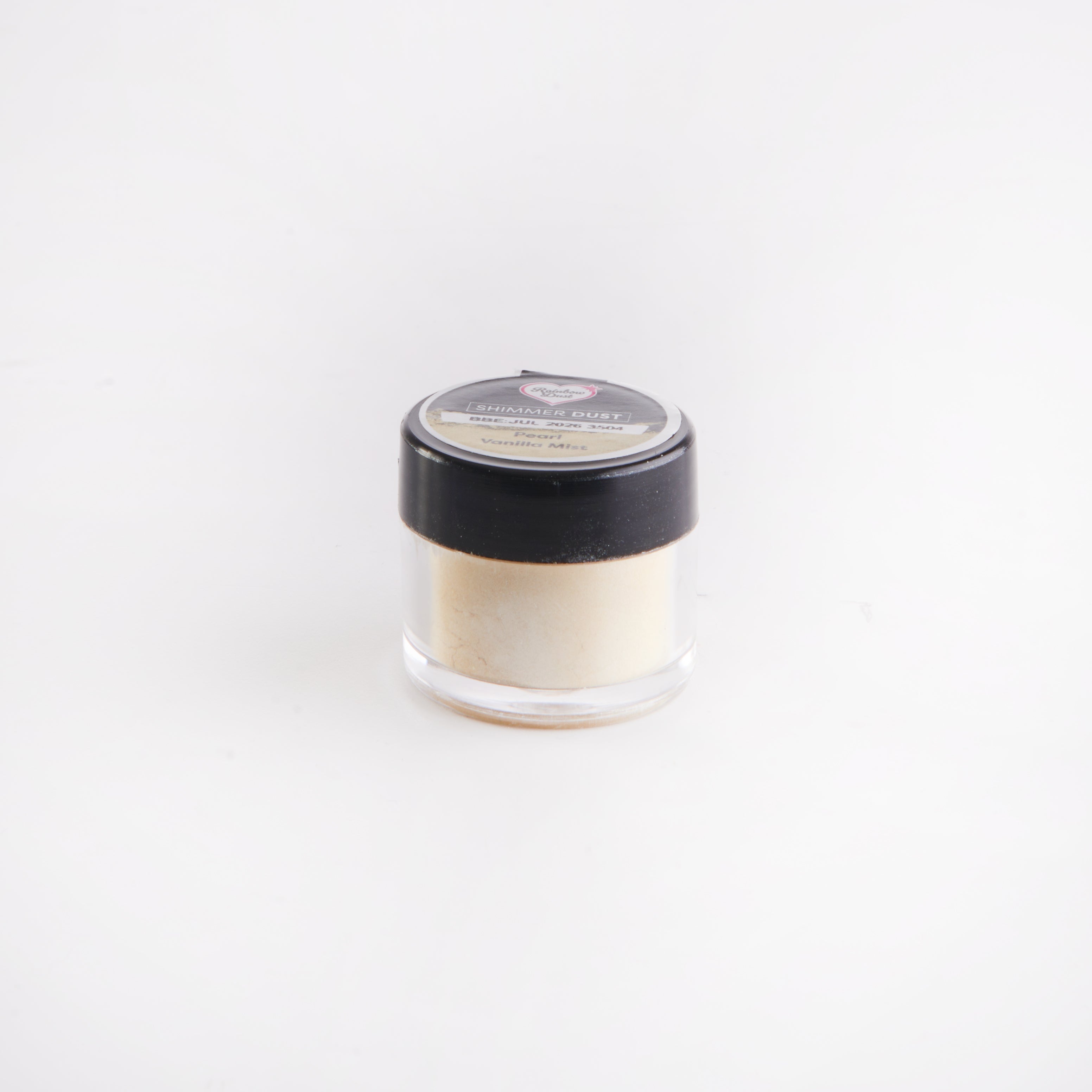 Lustre dust powder pearlescent light yellow colour