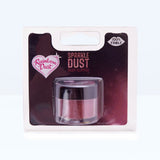 Rainbow Dust Sparkle Dust edible lustre glitter ruby red pot