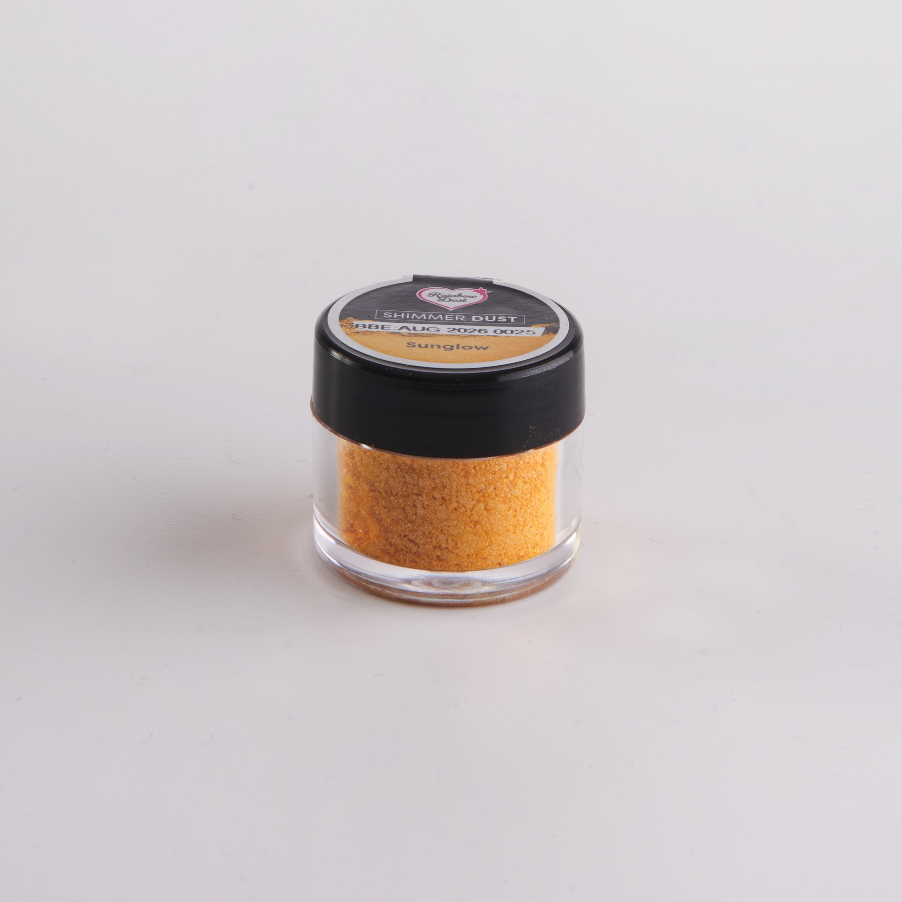 Lustre dust powder bright yellow colour