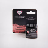 Lustre dust powder metallic rose copper colour