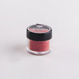 Lustre dust powder metallic ruby red colour