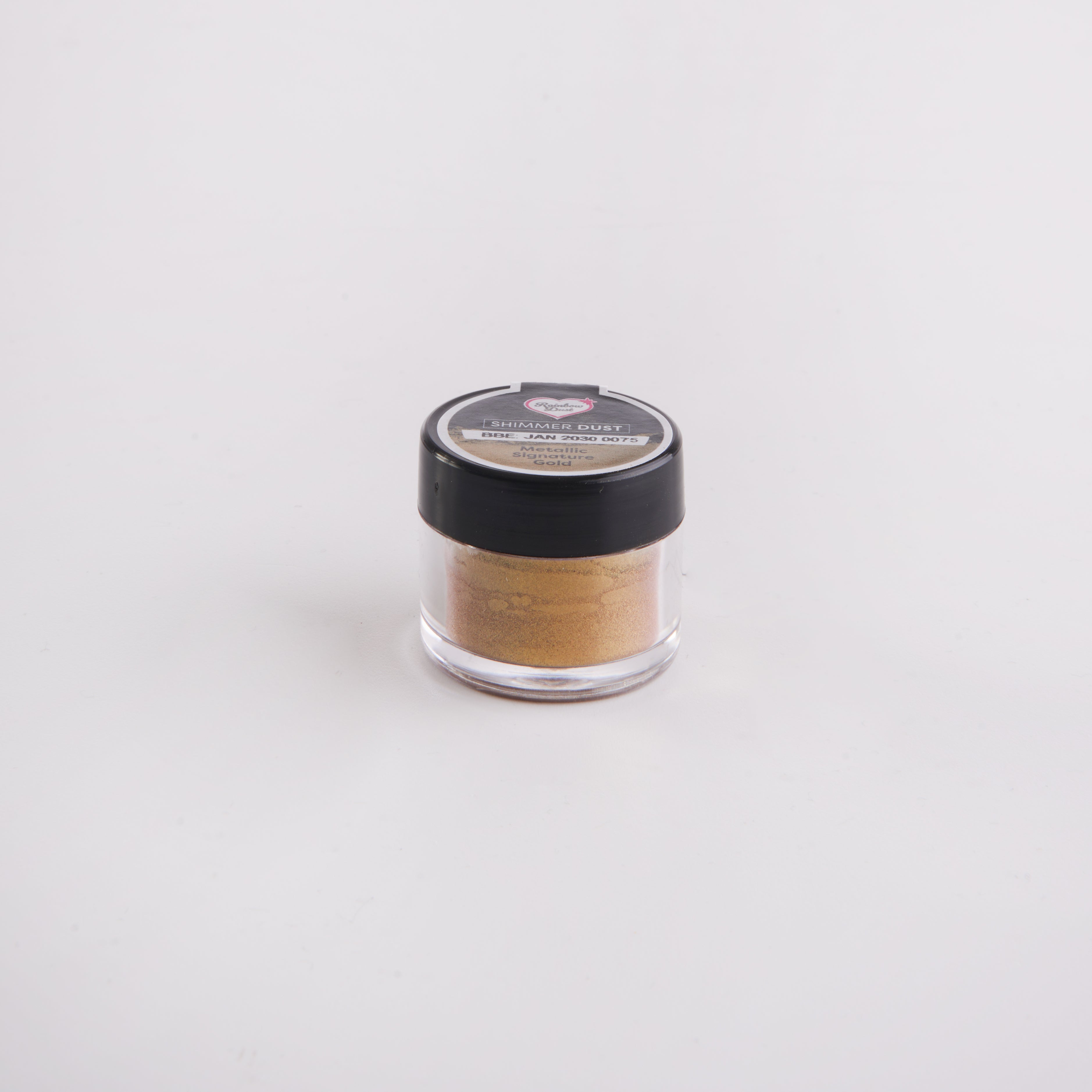 Lustre dust powder metallic gold colour