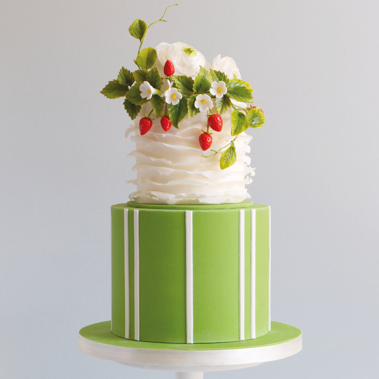 sugarpaste flower models for cake decoration