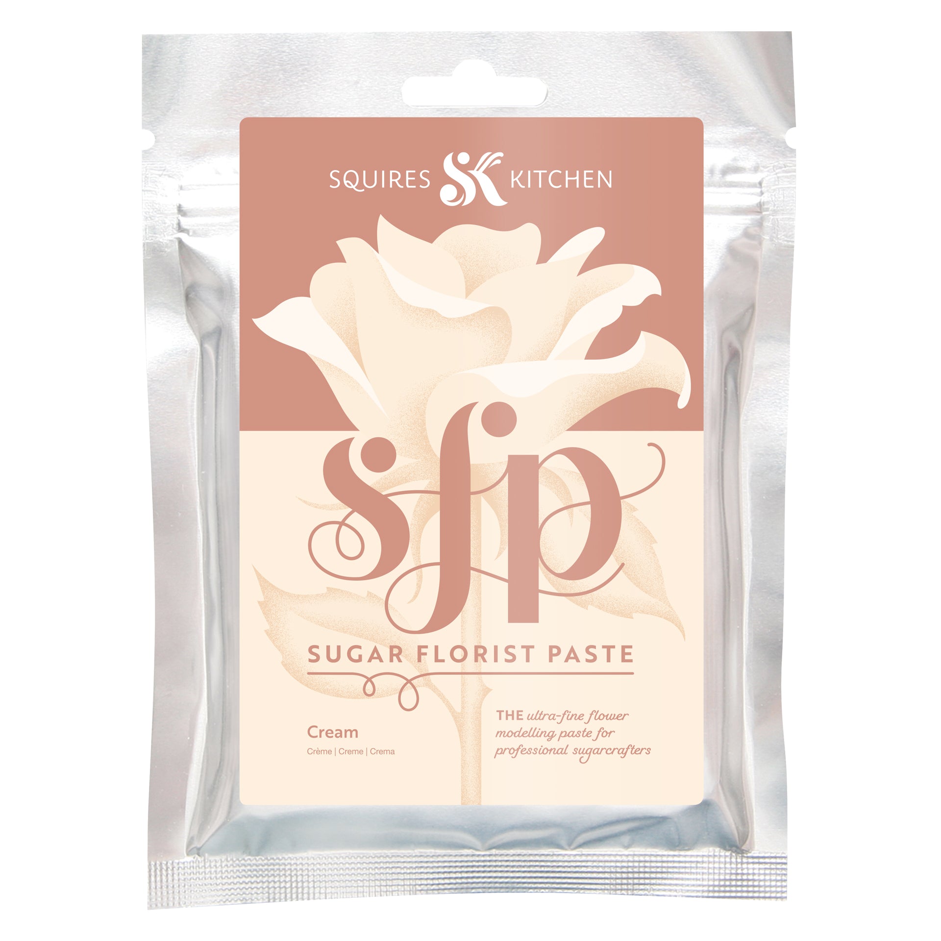 Squires Kitchen sugar florist paste (SFP) cream skin tone