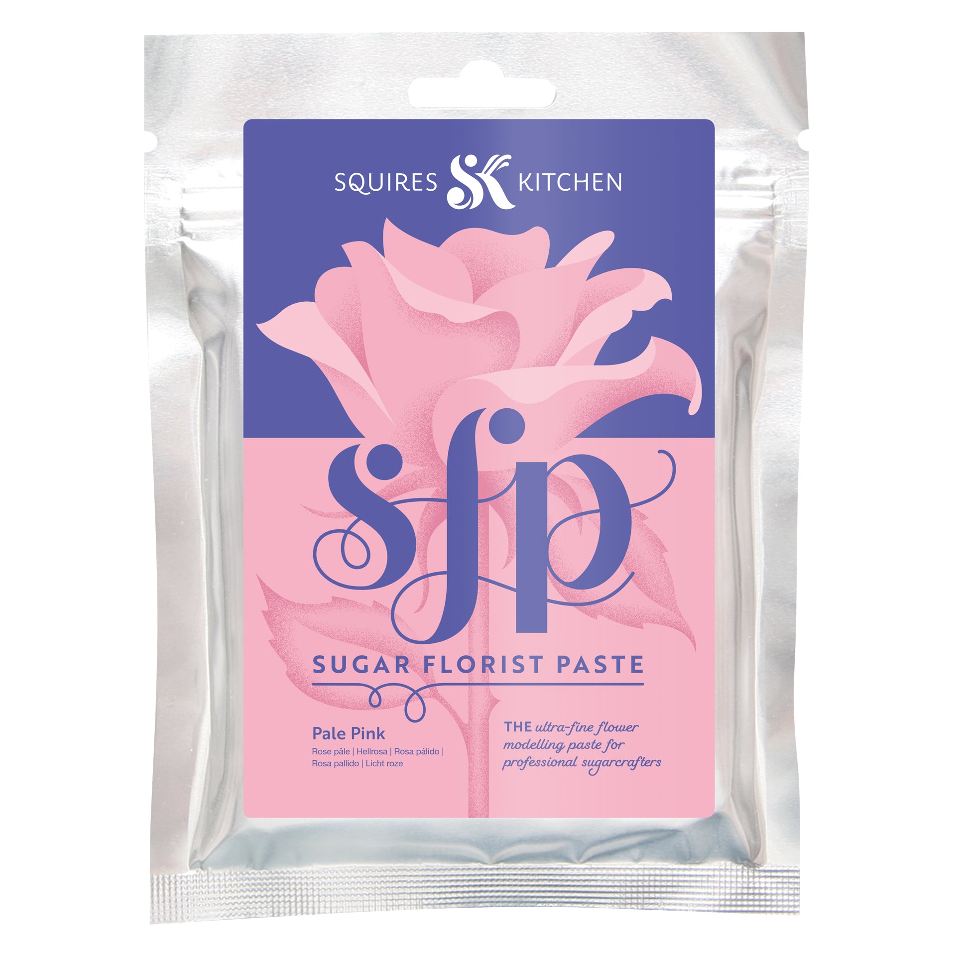 Squires Kitchen sugar florist paste (SFP) pale pink