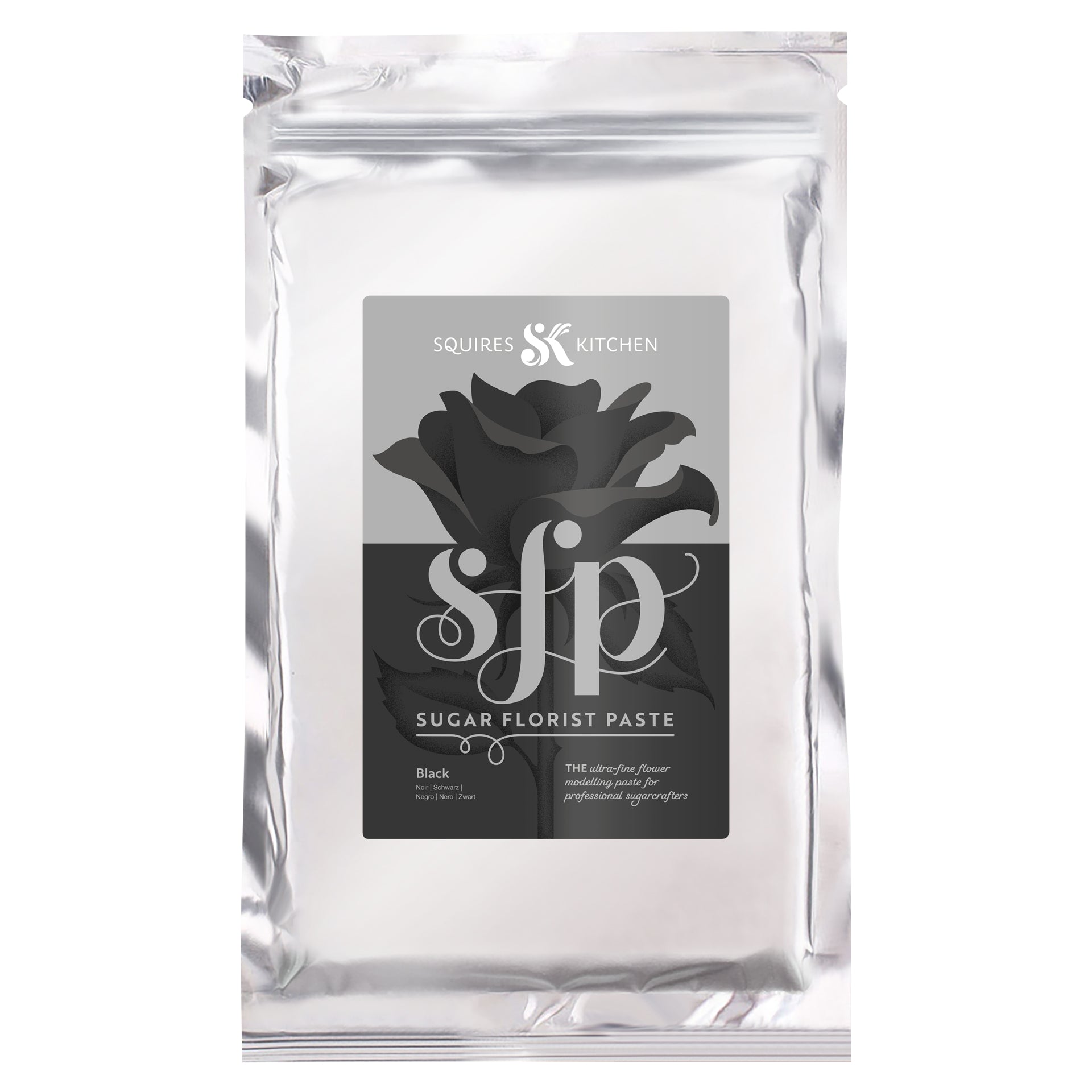 Squires Kitchen sugar florist paste (SFP) black