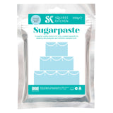 Squires Kitchen baby blue pastel coloured ready to roll sugarpaste fondant icing